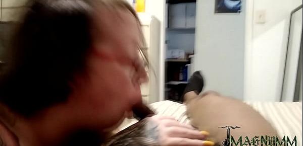  bbw tinder date sucks dick and eats ass so much i cum twice preview